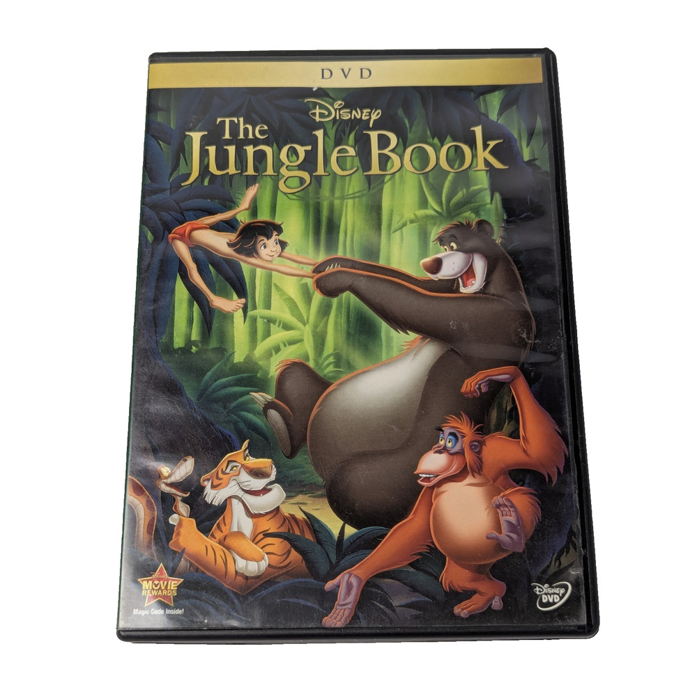 Disney The Jungle Book 2014 (Single DVD, 1967)